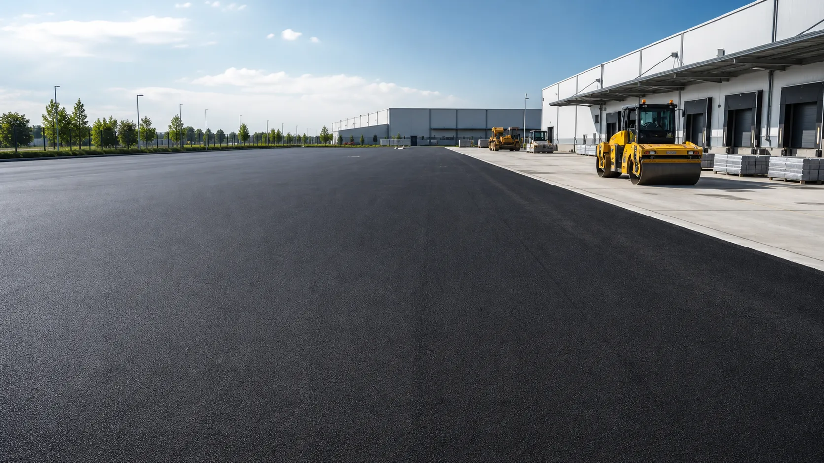 Platforme si cai de acces pentru trafic intens